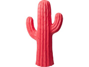 Dekorativer Kaktus aus Polyresin, 23 x 11 x 40 cm, 1600 g, Fuchsia