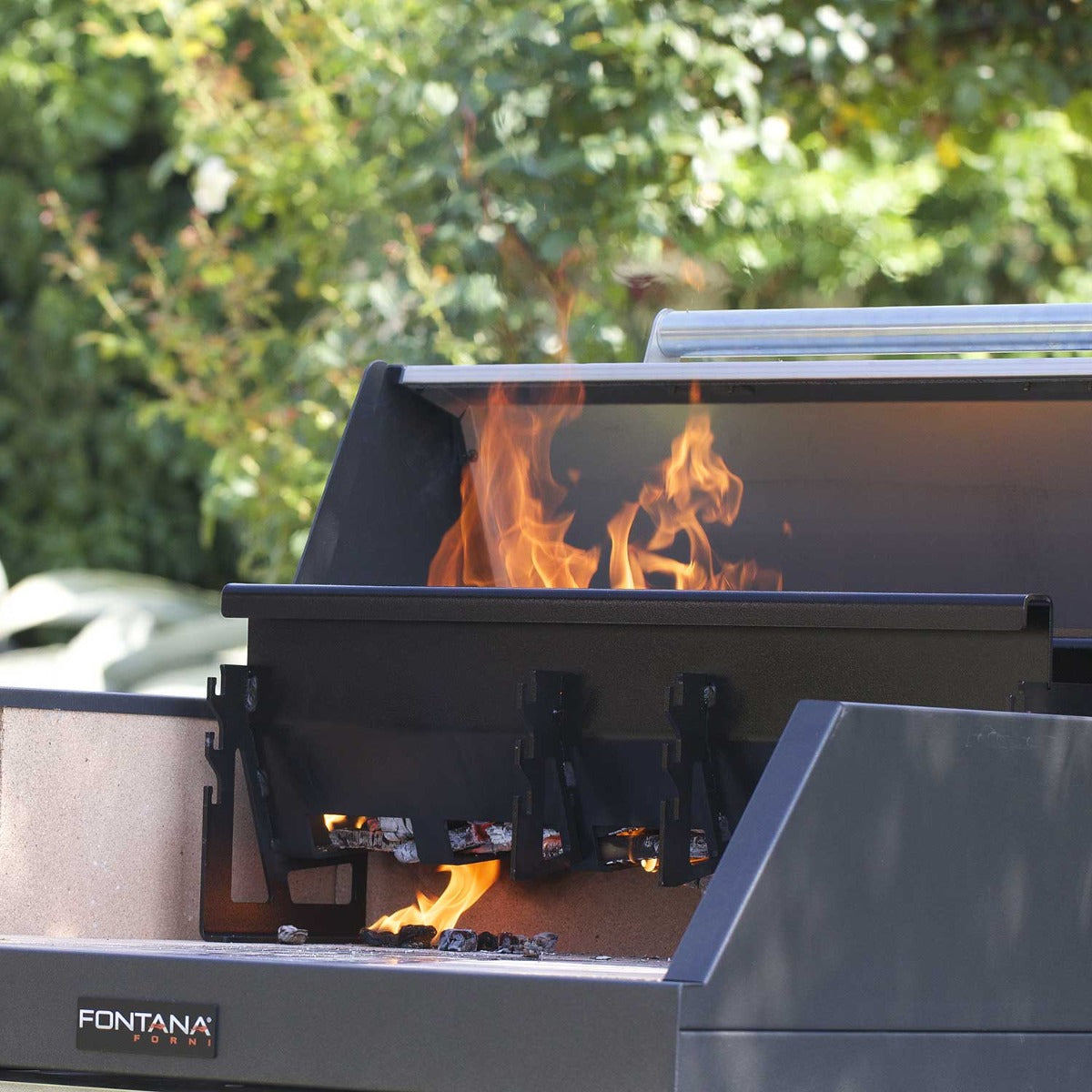 BARBECUE A GAS LUMEN 5 FUOCHI - MODULO PER CUCINA ELYSIA FONTANA FORNI