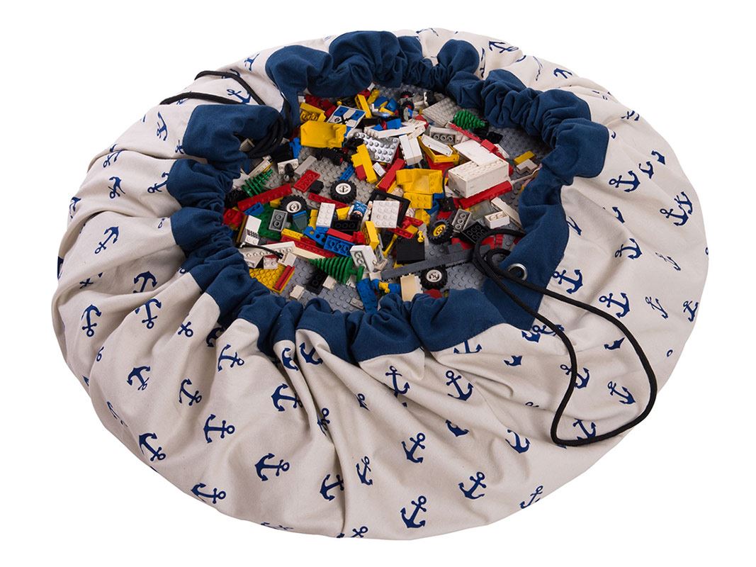 PLAY&GO SACCO PORTAGIOCHI E TAPPETO 2IN1 ANCORE