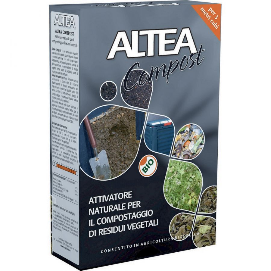 ALTEA COMPOST 1.5 KG ATTIVATORE NATURALE COMPOSTAGGIO RESIDUI VEGETALI