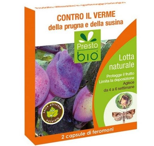 FEROMONI CONTRO IL VERME DELLA PRUGNA