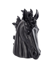 DECORAZIONE CAVALLO FRANKEL, NERO, H45.7