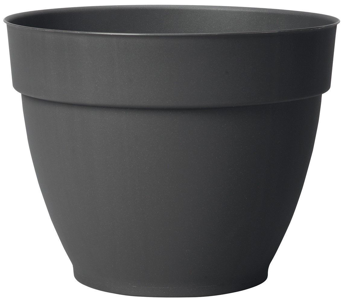 VASO NINFEA R 26CM ANTRACITE
