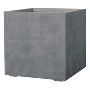 FIORIERA CUBO MILLENIUM GRIGIO CHIARO 39CM