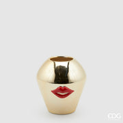 VASO KISS ORO 14XH15CM