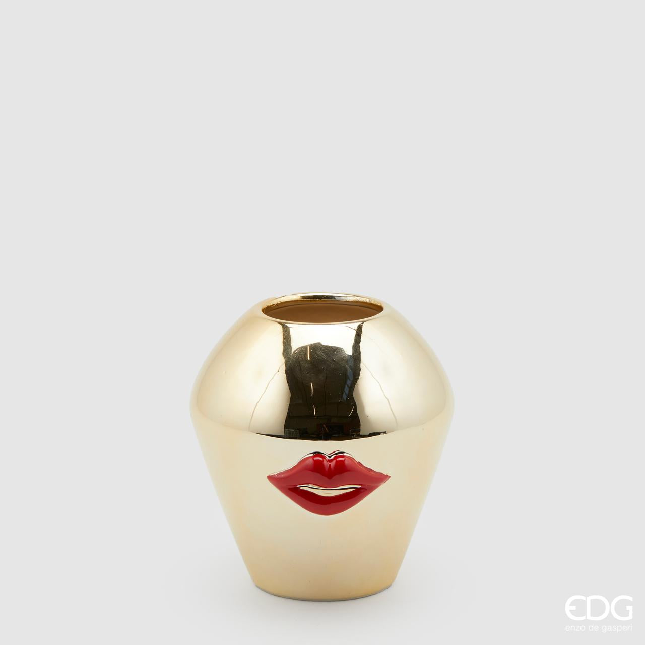 VASO KISS ORO 14XH15CM