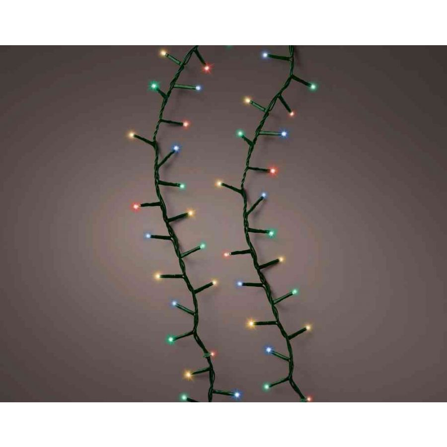 LUCI DI NATALE 2000 LED TWINKLE MULTICOLOR 45MT