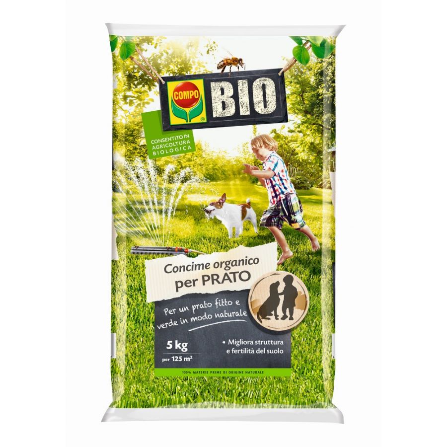 CONCIME ORGANICO PER PRATO BIO 5KG