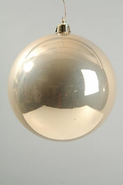1 PALLINA DI NATALE 14 CM PERLA