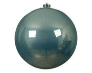 1 PALLINA DI NATALE D.20CM AZZURRO