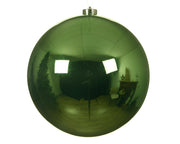 1 PALLINA DI NATALE D.20CM VERDE VISCHIO