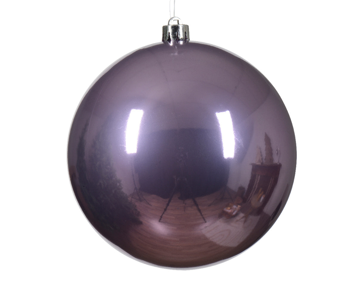 PALLINA DI NATALE D.20 CM COLORE LILLA