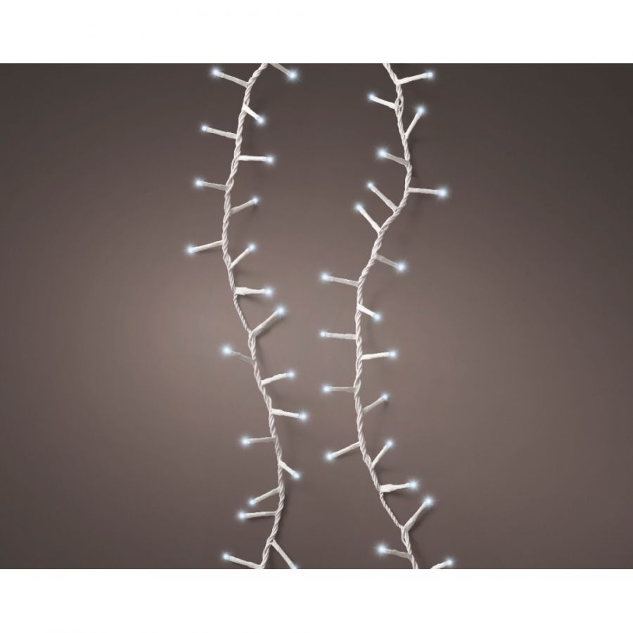LUCI DI NATALE 750 LED TWINKLE BIANCO FREDDO 16MT