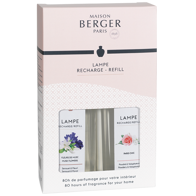 CONFEZIONE 2 RICARICHE 250ML LAMPE BERGER DUOPACK SENSO