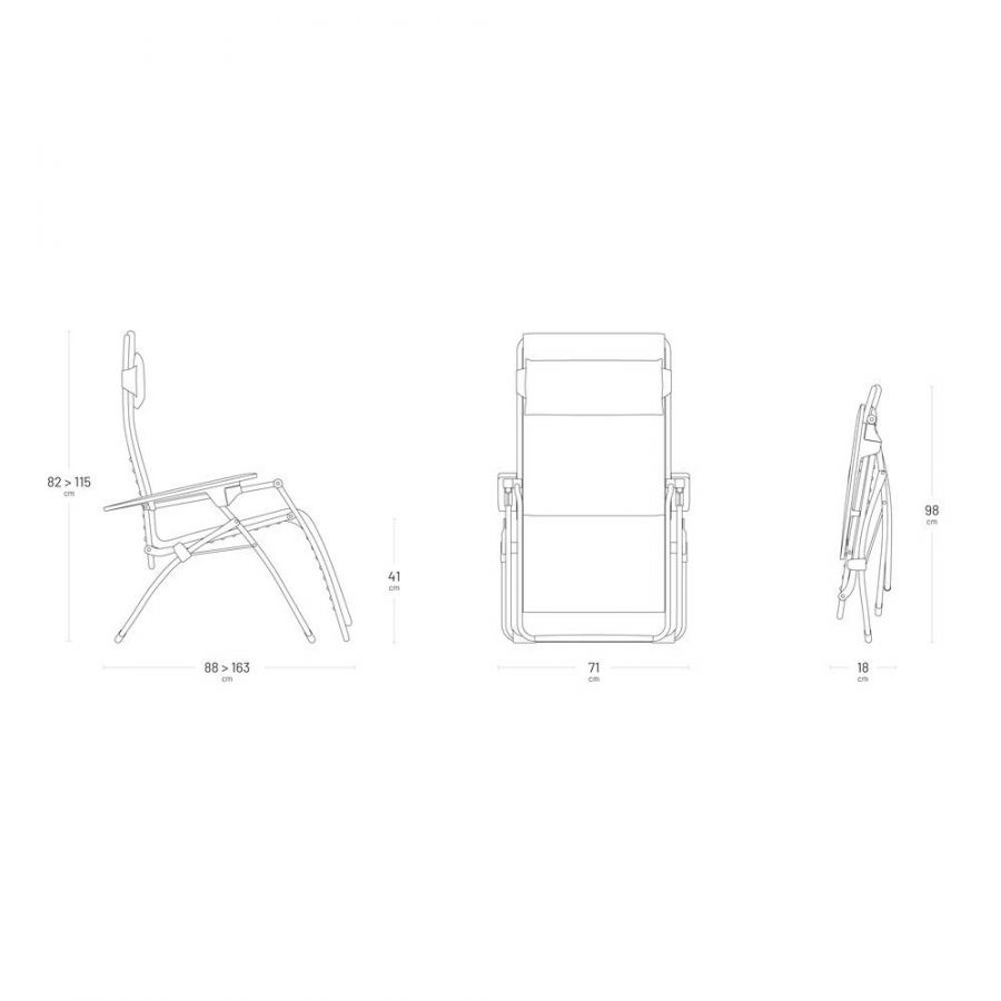 SDRAIO POLTRONA RELAX FUTURA BE COMFORT MOKA
