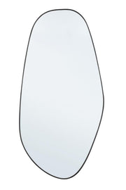 SPECCHIO A GOCCIA ASTEROID BORDO NERO 64,5X130 CM