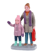 Christmas Market Shoppers - LEMAX COD. 02959
