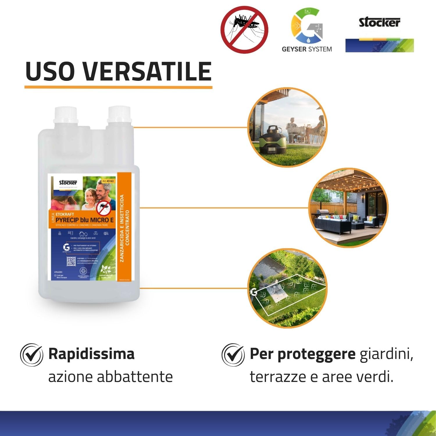 ETOKRAFT insecticide concentré anti-moustiques 1L