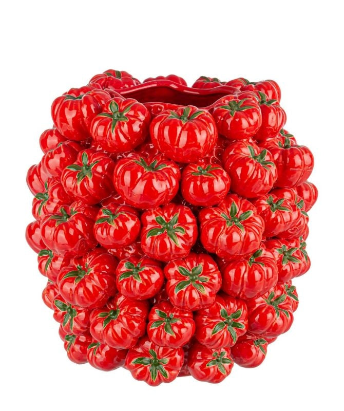 Vaso Gazpacho 33.5X32X33H Rosso BIZZOTTO