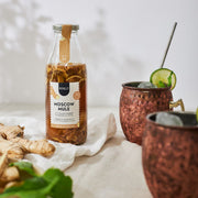 Cocktail in bottiglia Moscow Mule Zenzero e Limone Preparato fai da te in bottiglia