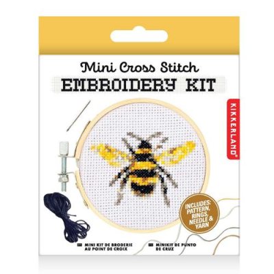 KIT RICAMO APE - PUNTO CROCE