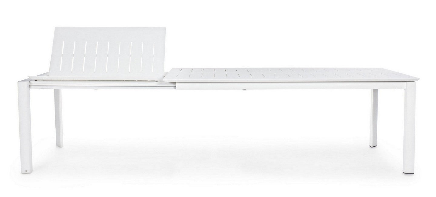 OFFERTA TAVOLO KONNOR ALLUNGABILE 200/300X110CM BIANCO + 6 POLTRONE KONNOR