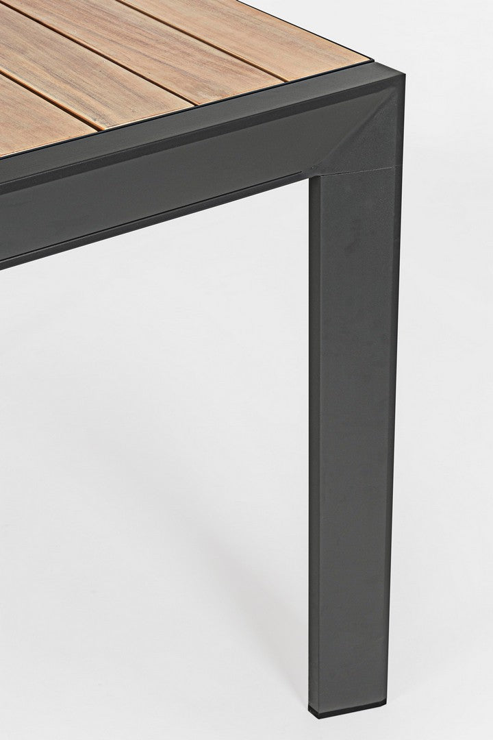 TAVOLO BELMAR ALLUNGABILE 100X220/340CM ANTRACITE