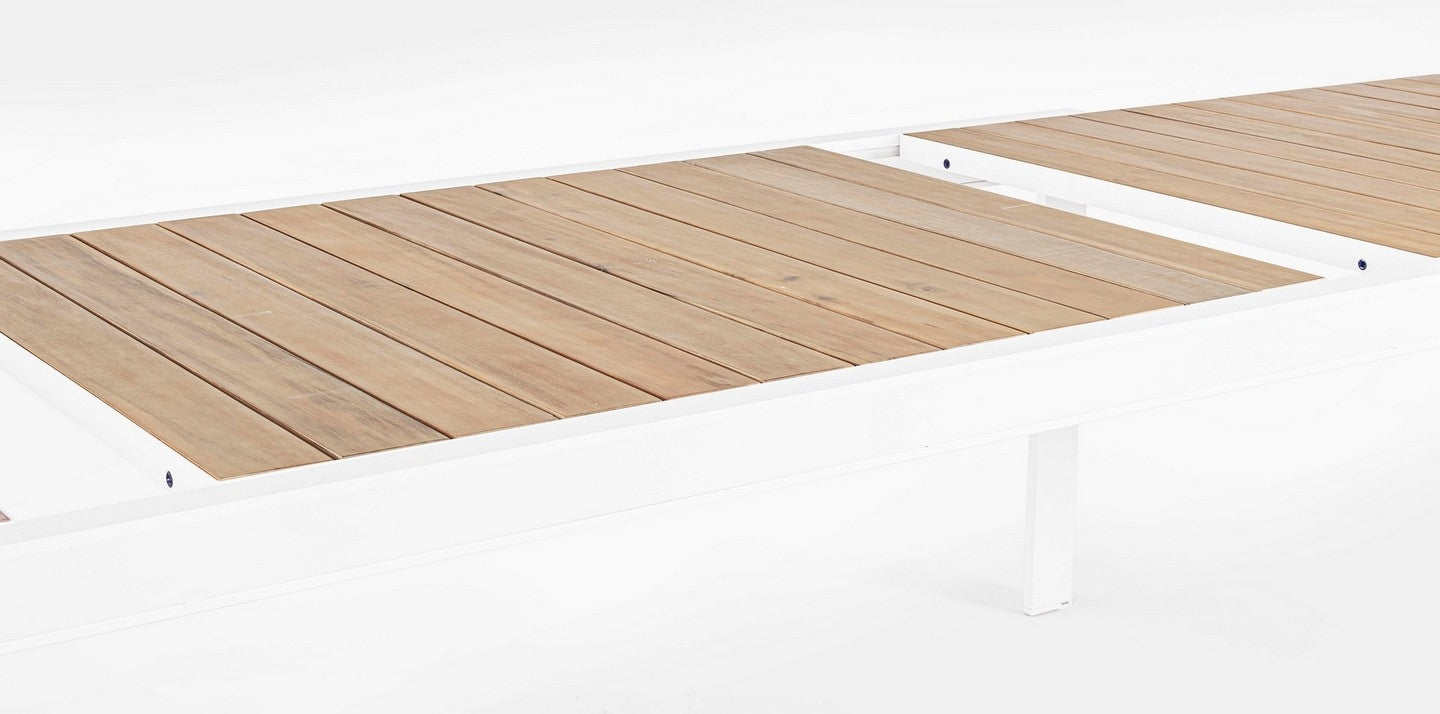 TAVOLO BELMAR ALLUNGABILE 100X160/240CM BIANCO