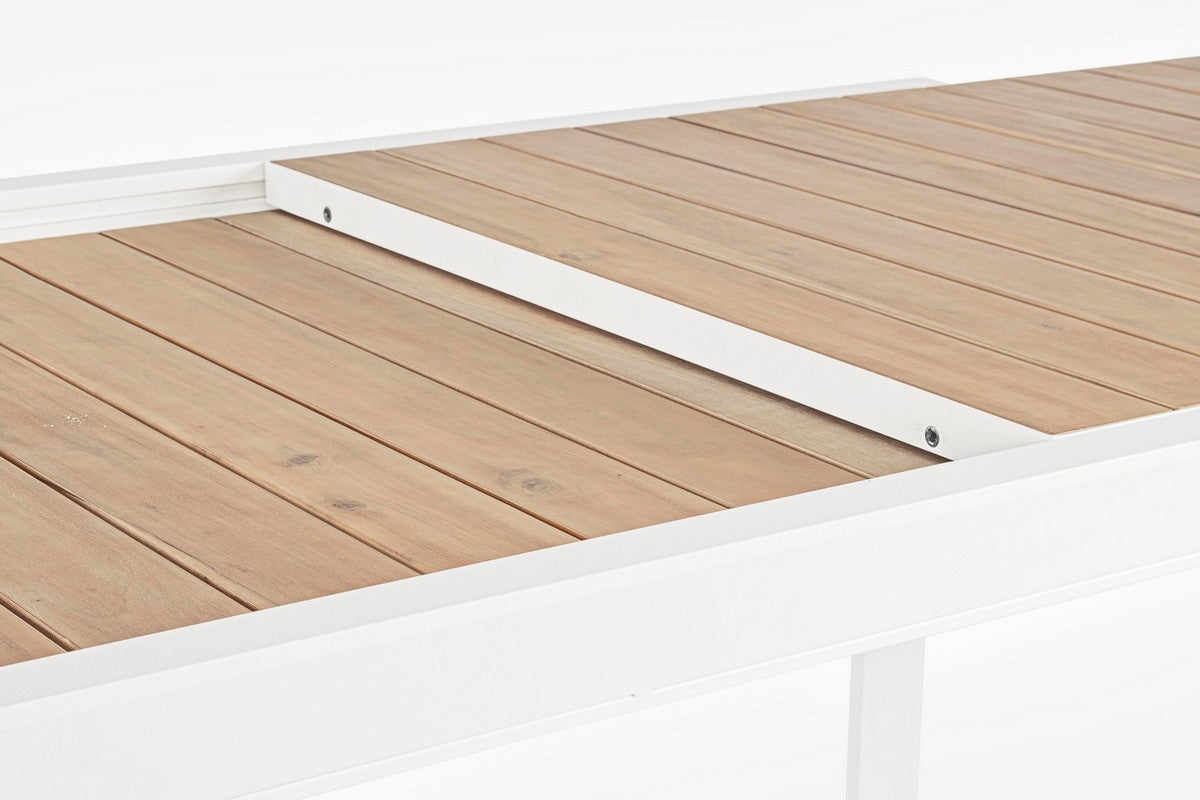 TAVOLO BELMAR ALLUNGABILE 100X160/240CM BIANCO