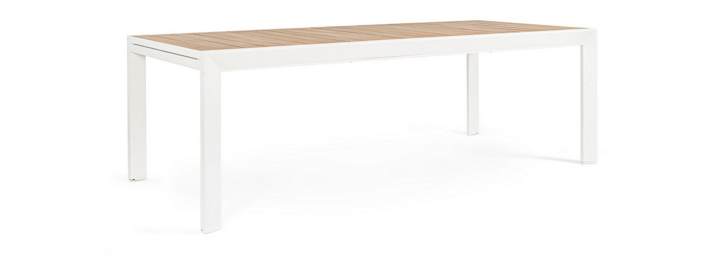 TAVOLO BELMAR ALLUNGABILE 100X160/240CM BIANCO