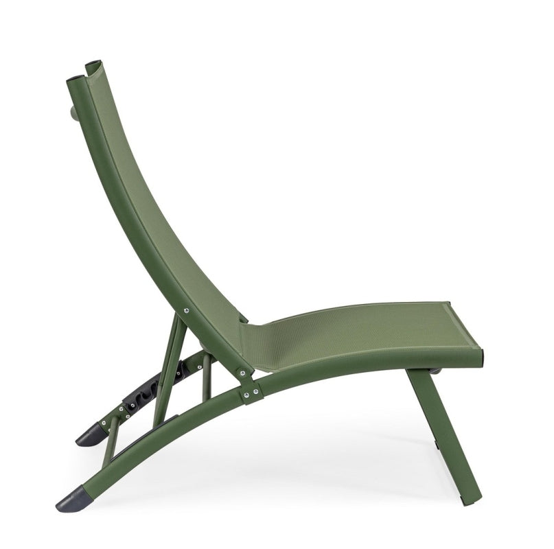 POLTRONA LOUNGE RECLINABILE TAYLOR VERDE HERB