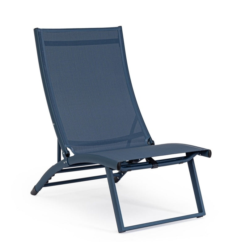POLTRONA LOUNGE RECLINABILE TAYLOR BLU NAVY