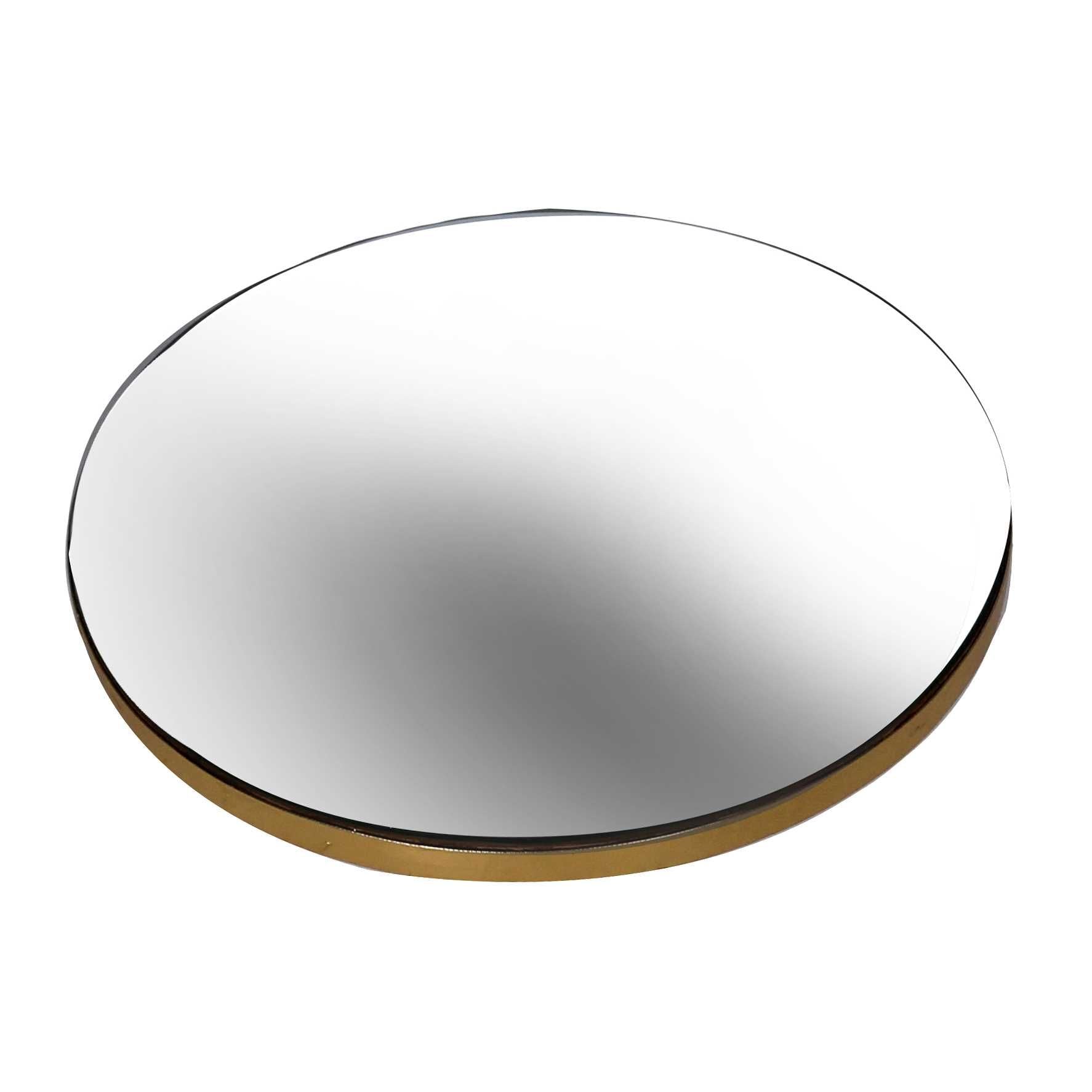 Centrotavola a Specchio Ø30,5x2h cm Oro