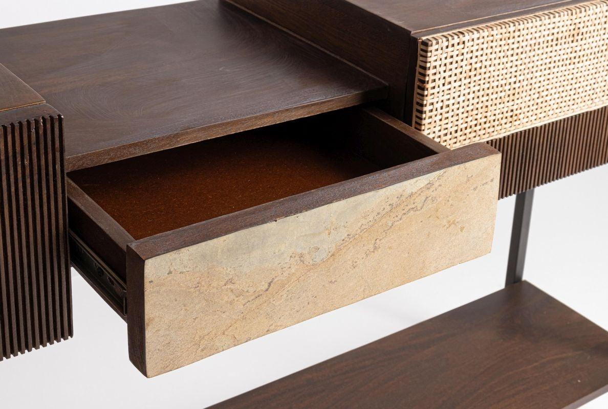 CONSOLLE 4 CASSETTI KIBIK