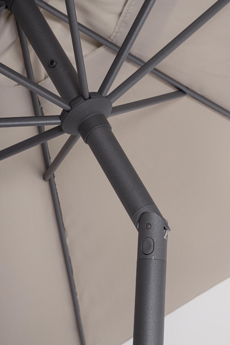 OMBRELLONE RIO DIAM. 3 METRI MARRONE