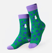 EAT MY SOCKS KIDS CALZINI HUNGRY DINO - VERDE E VIOLA