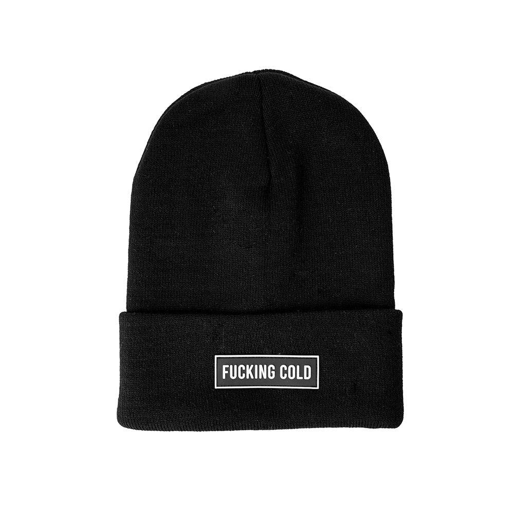 Fisura Cappello beanie “Fucking cold” taglia unica - nero