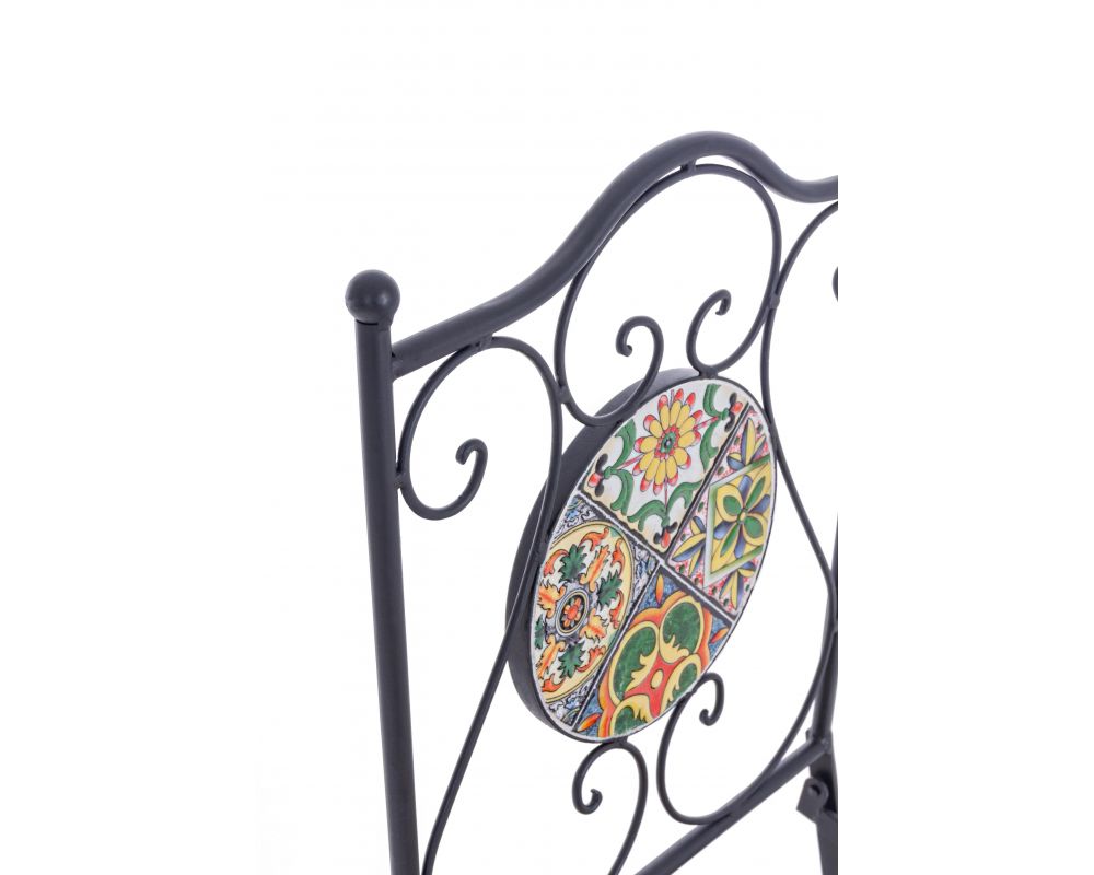 SET BISTROT NAXOS TAVOLO 60CM + 2 SEDIE