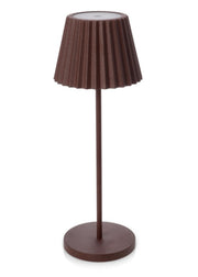 LAMPADA DA TAVOLO LED ARTIKA MARRONE H36CM