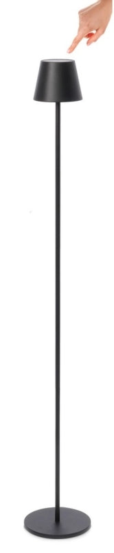 PIANTANA LED ETNA NERA H115CM