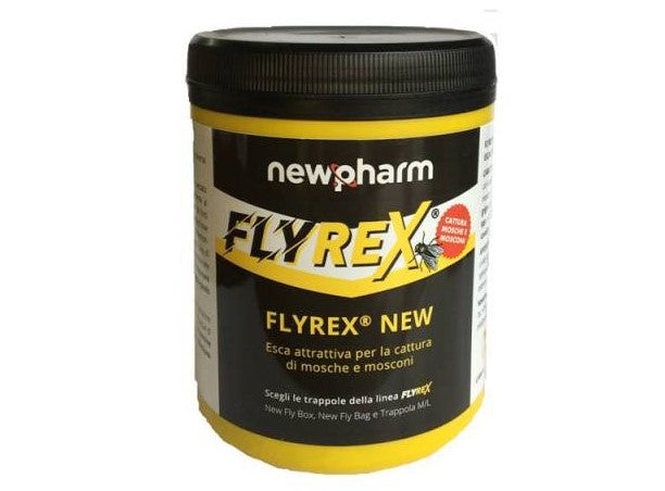 FLYREX NEW 200 GR ESCA ATTRATTIVA PER LA CATTURA DI MOSCHE E MOSCONI