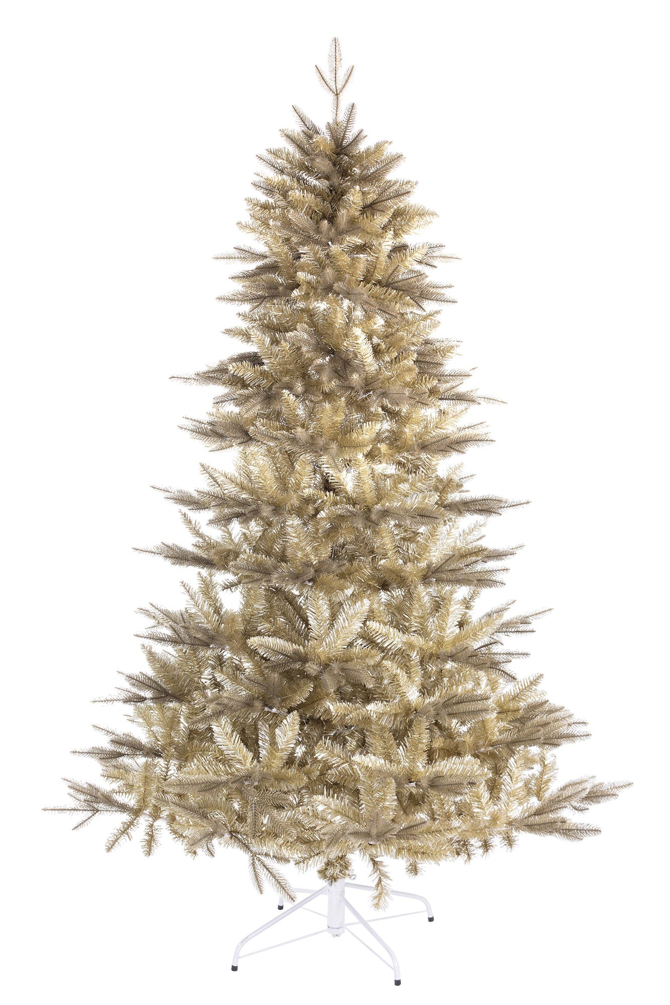 ALBERO DI NATALE TISSI DORATO 210CM