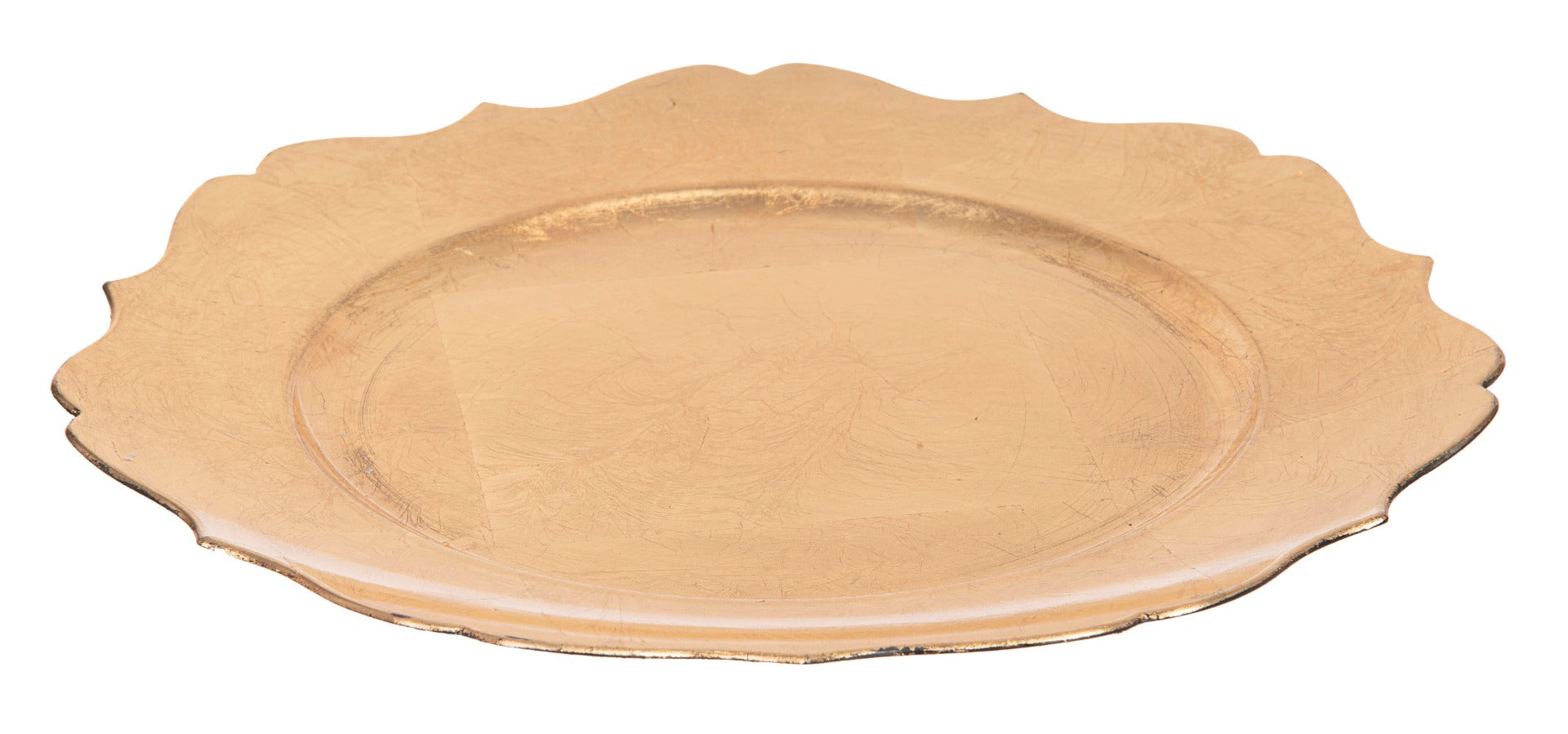 SOTTOPIATTO MERLETTO ORO 33CM