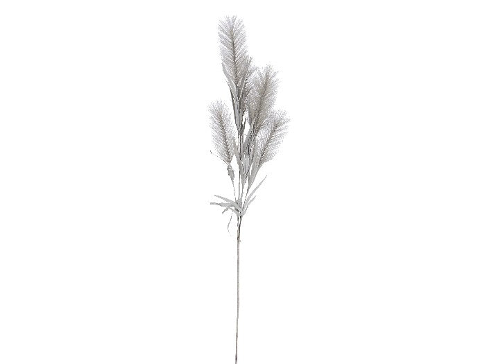 RAMO INFINITY CON PIUME GRIGE H80CM
