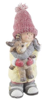 BAMBINO CON RENNA 45CM
