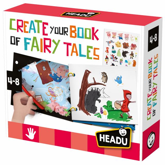 Gioco educativo Crea il tuo libro di fiabe 4-8 anni Headu