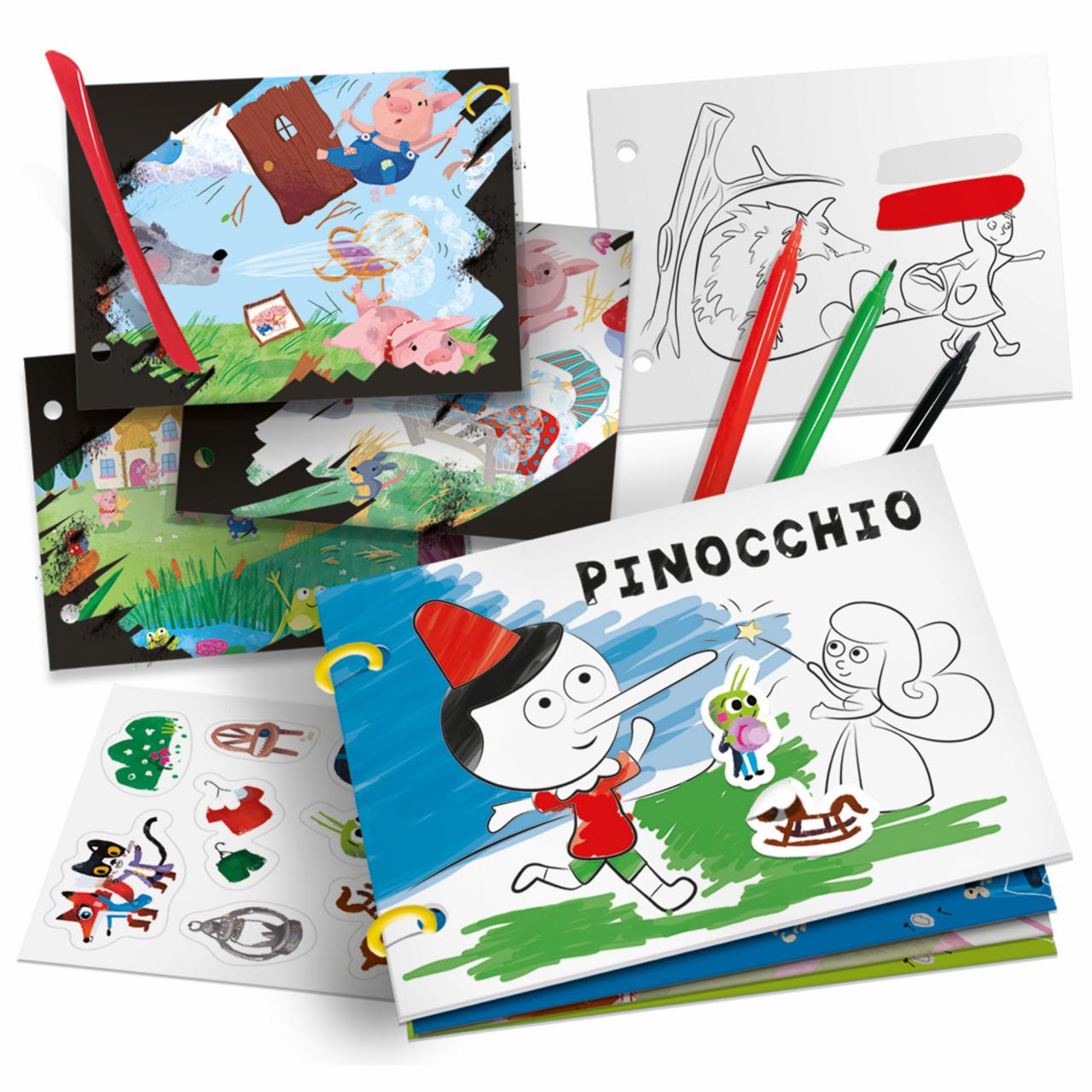 Gioco educativo Crea il tuo libro di fiabe 4-8 anni Headu