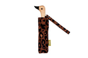 Ombrello Pieghevole Duckhead Leopardato 5x7x35 cm - immagine 1