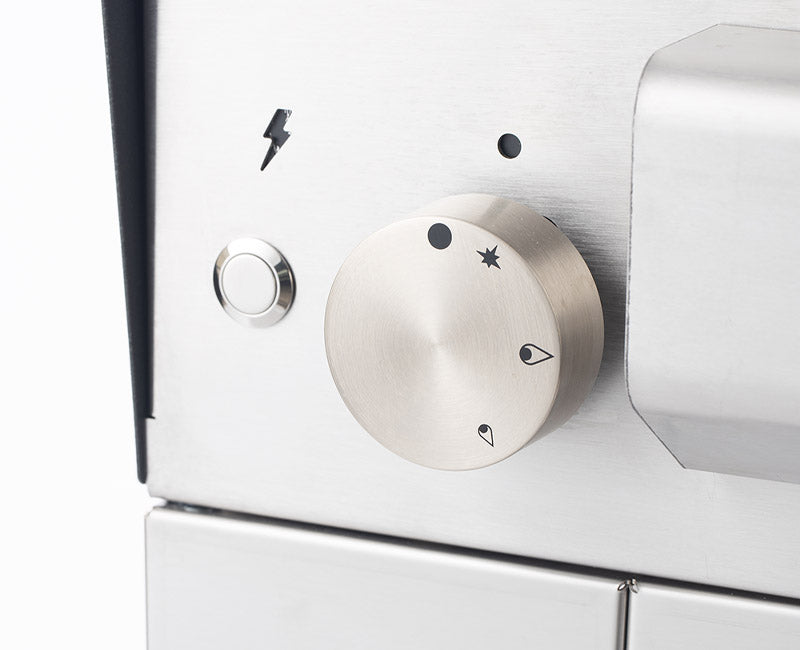 FORNO MANGIAFUOCO A GAS ANTRACITE + CARRELLO FONTANA FORNI