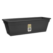 FIORIERA MEDITERRAN BALCONY TROUGH 50CM ANTRACITE
